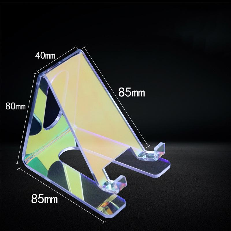 Transparent Cell Phone Holder Acrylic Display Stand Clear Rack Stand For Cell Phone Display For  Huawei Xiaomi Iphone