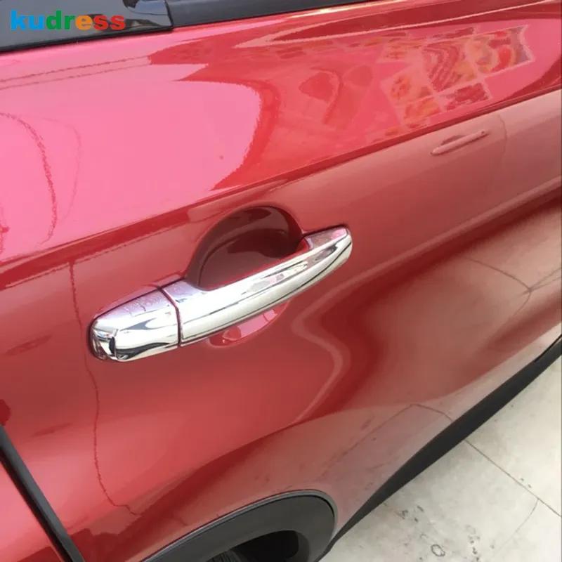 

For Suzuki Sx4 Cross Sx4 Crossover 2014 2015 2016 2017 2018 Chrome Door Handle Cover Trim Molding Catch Frame Car Accessories
