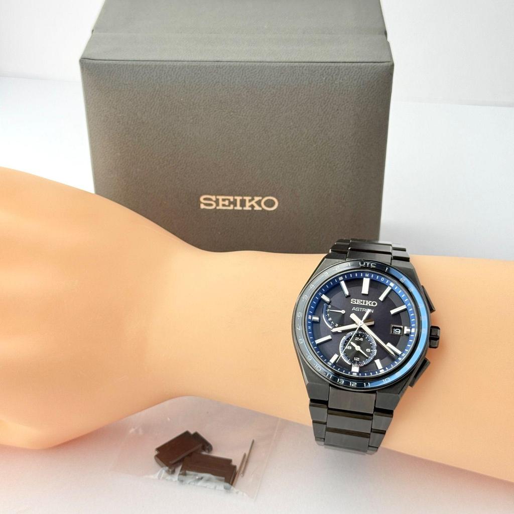 Used Seiko Astron 8B63-0BB0 Luminous Radio Solar Watch 543