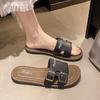 Premium Outer Slippers Women's New Summer Sandals Maillard Flat Sandals