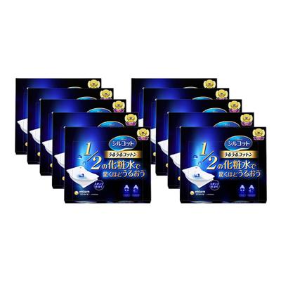 Shirucotto Uruuru Cotton Pads (40 Sheets) X 10 Boxes