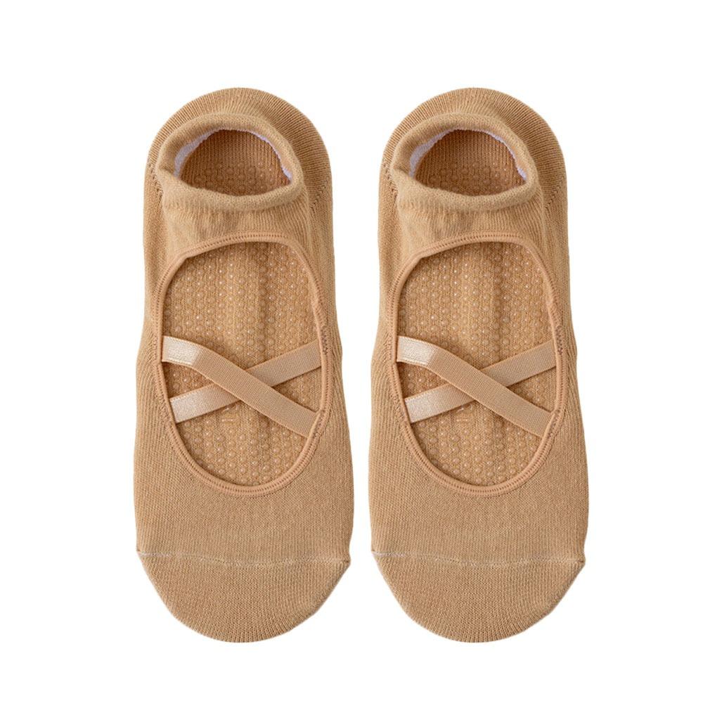 

Elastic Pilates Socks Breathable Mid Tube Socks Casual Sport Socks Women