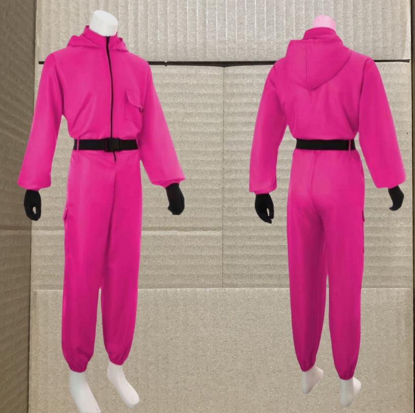 Children's Money Heist Dalí Jumpsuit Halloween Cosplay Costume