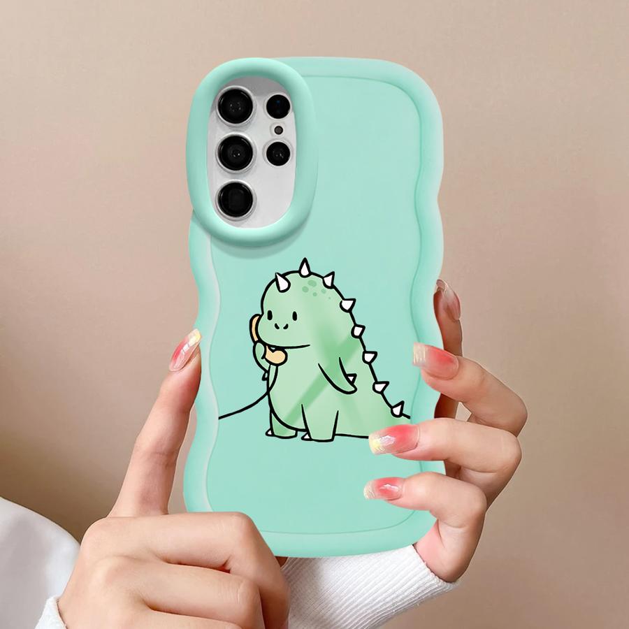 

Case for Samsung Galaxy S24 S21 S25 A25 A26 S22 Ultra S20 FE S23 Plus Soft Phone Cover A34 A36 A54 A55 A35 A24 Couple Little Galaxy S24