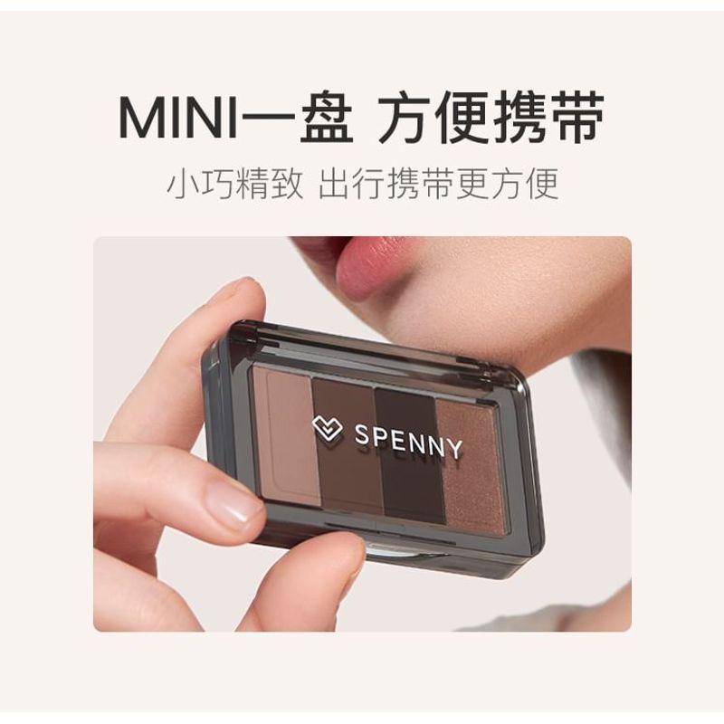SPENNY - 4-Color Eyeshadow Palette - Cement