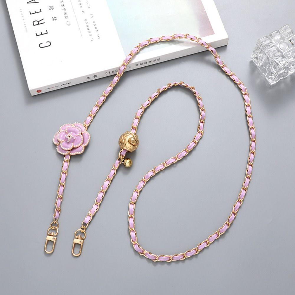 

Цепочка для телефона через плечо Camellia, диагональные шейные ремни для телефона, чехол для телефона, подвесные аксессуары для телефона style 3