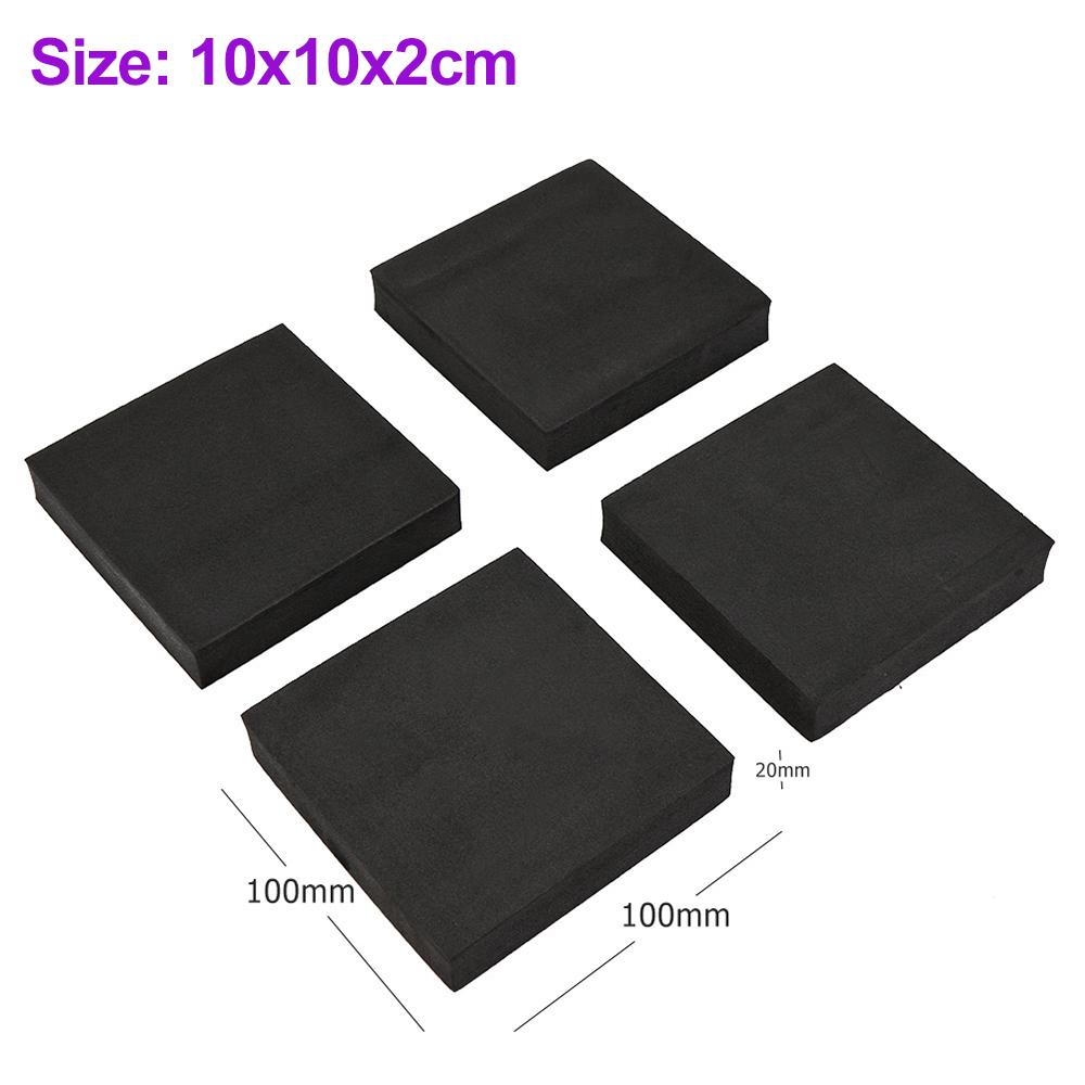 4/8 Stück Waschmaschinen-Antivibrationspads, stoßfest, rutschfest, zuschneidbar, Matten, Kühlschrank-Boden- und Möbelschoner