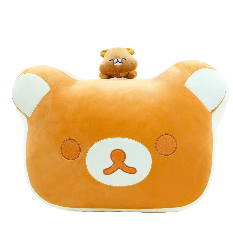 

Cuter Rilakkuma Plush Toy Pillow With Pp Cotton For Kids And Adults