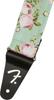 Instrument Strap Floral Surf Made in Canada [Fender] Strap, Green, 2"