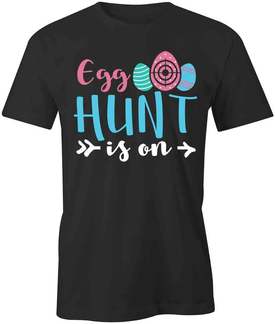 EGG HUNT TShirt Tee Short-Sleeved Cotton CLOTHING EASTER S1BCA229 L