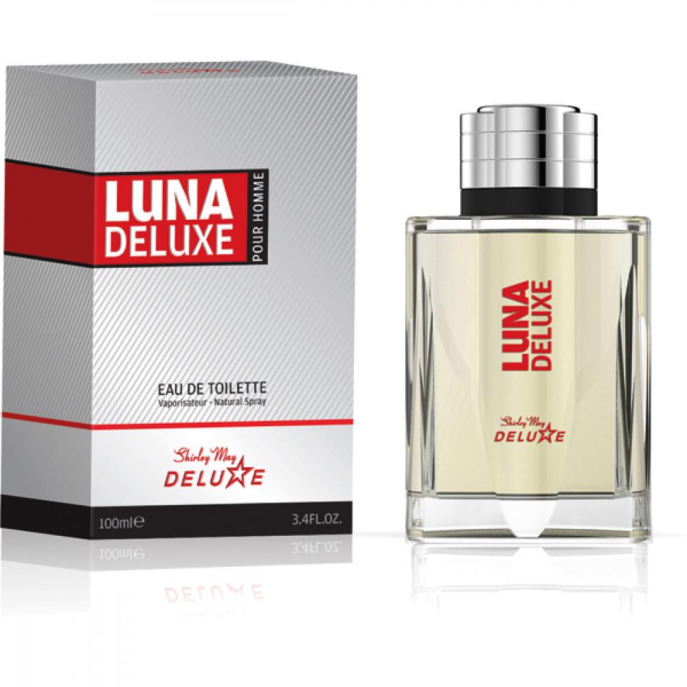 Shirley May LUNA DELUXE Perfume Men Fresh-spicy Note 100ml Fragrance Twin Dupe