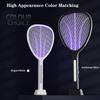 3 In 1 Widening of The Power Grid Electric Mosquito Swatter 3000V C-type Charging Mosquito and Fly Killer