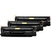 Deli Compatible HP 78A (CE278A) Black Toner Cartridge 3-Pack