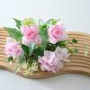 Artificial Flowers High-Density Silk Fabric Soft Touch Waterproof Flexible Branches Window Display Fake Flowers Wedding Hotel Decor