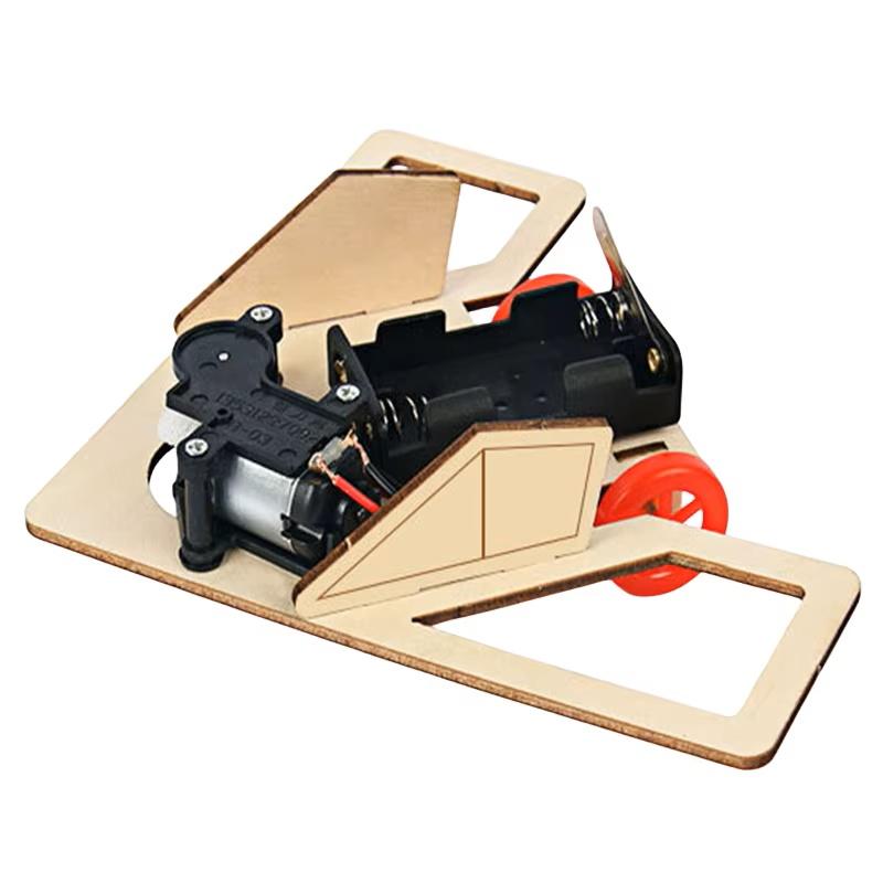DIY Obstacle Avoidan Car Robot Scien Experiment Technology Elementary School Student Manual Intelligen Experiment Toy Gift