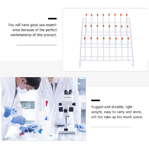 Laboratory Beaker Drying Holder Draining Rack for Test Tubes and Glassware Organization and Practical Drying for Labs