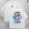 Messi Graphic T-Shirt Cotton Jersey Oversized Y2k Men Women Short Sleeve Sports Comfortable Casual Loose Female Male Clothing