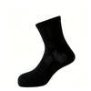 Antibacterial Cotton Mesh Socks for Primary & Secondary Students - Breathable, Odor-Resistant, White, for Boys & Girls in Spring & Autumn