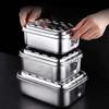Rectangular Lunch Container 1/2/3 Compartment Fresh-keeping Box  Picnic