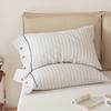 Soft Breathable Double Layer Cotton Pillowcase Set 48x74cm Single Bed Japanese Style