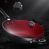 ASD 34cm Cast Iron Wok
