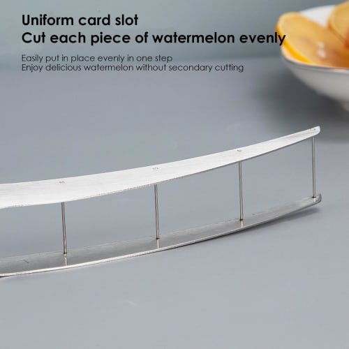 Bvizyelck Watermelon Cutter for Cubes, Watermelon Slicer Cutter Tool | Stainless Steel Manual Watermelon Slicer Cutter - Pitaya Cutting Kitchen Gadget