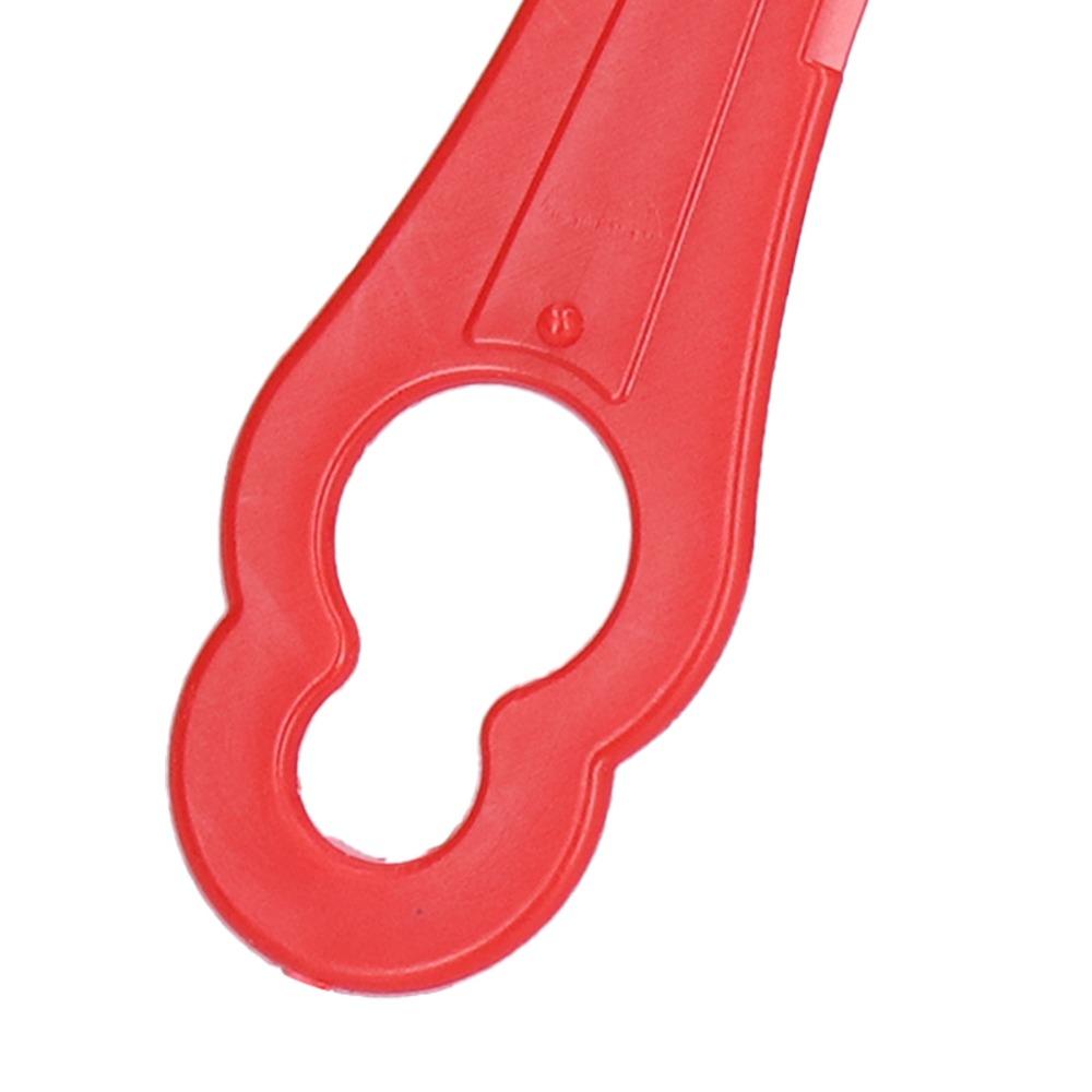 100pcs Plastic Plastic Cutter Blades Nylon Plastic Trimmer Blades Garden Pruning