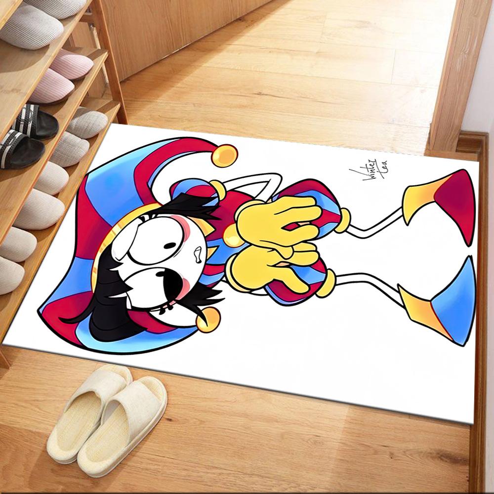 Digital Circus13 Square rugs are a great choice for living rooms, bedrooms, home décor, and as gifts.