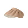 Shell hat women's vinyl upgraded new sunscreen hat summer cycling big brim sun hat empty top headband sun hat
