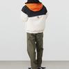 Vans Warm Color Block Sports Hooded Down Jacket Men Outerwear White VN0A54IP3KS
