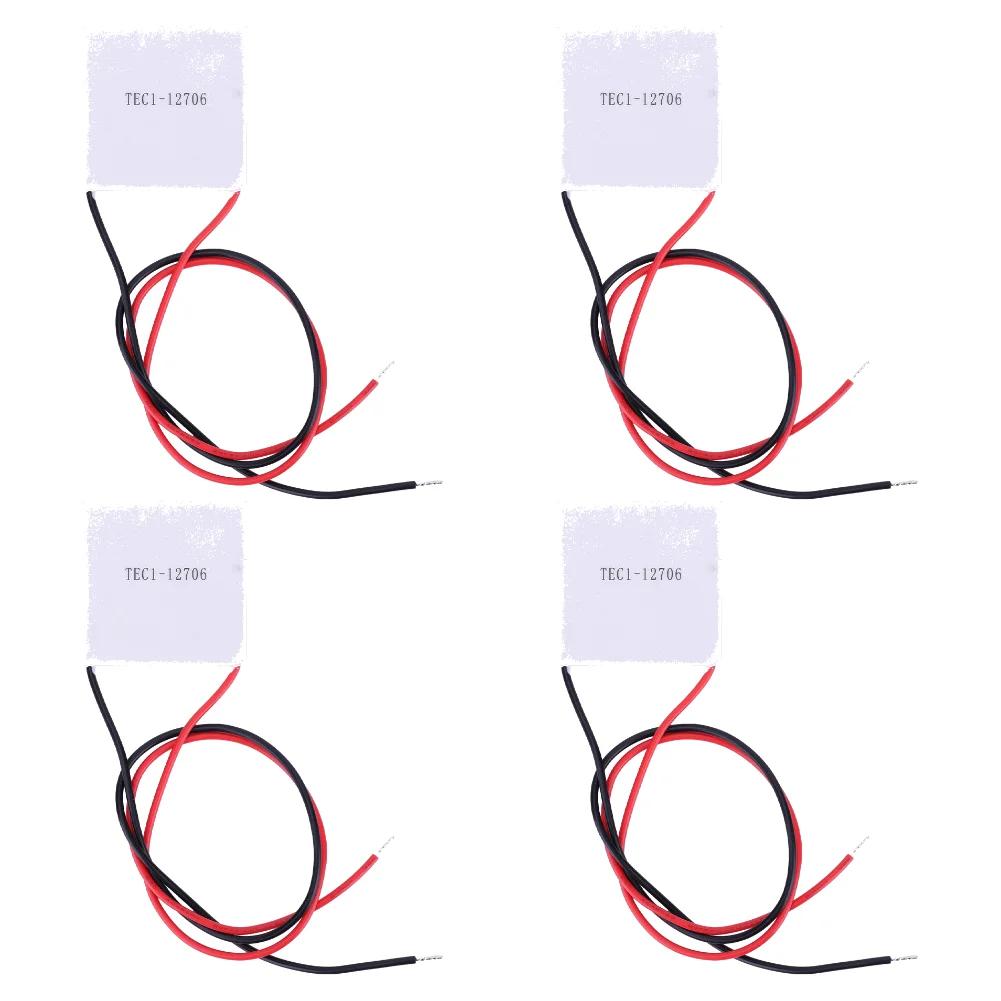 1-10PCS TEC1-12706 Thermoelectric Cooler Peltier Elemente Module 65W 12V 5.8A Plate Module for Cooling for Power Generation