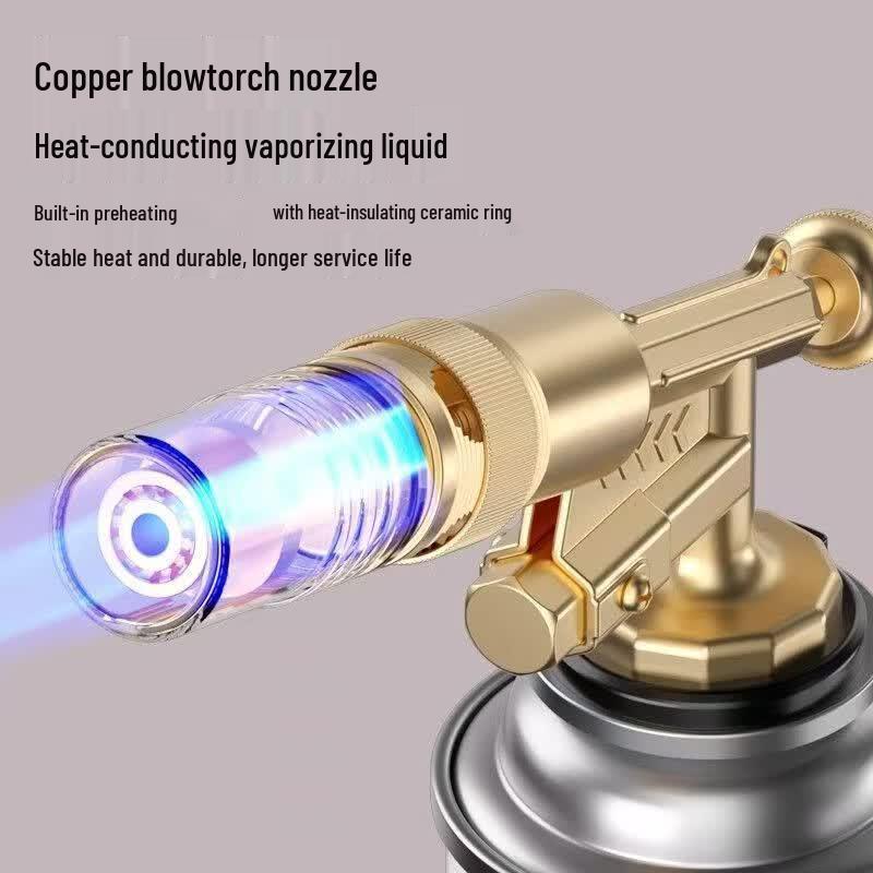 Portable Brass Gas Blowtorch