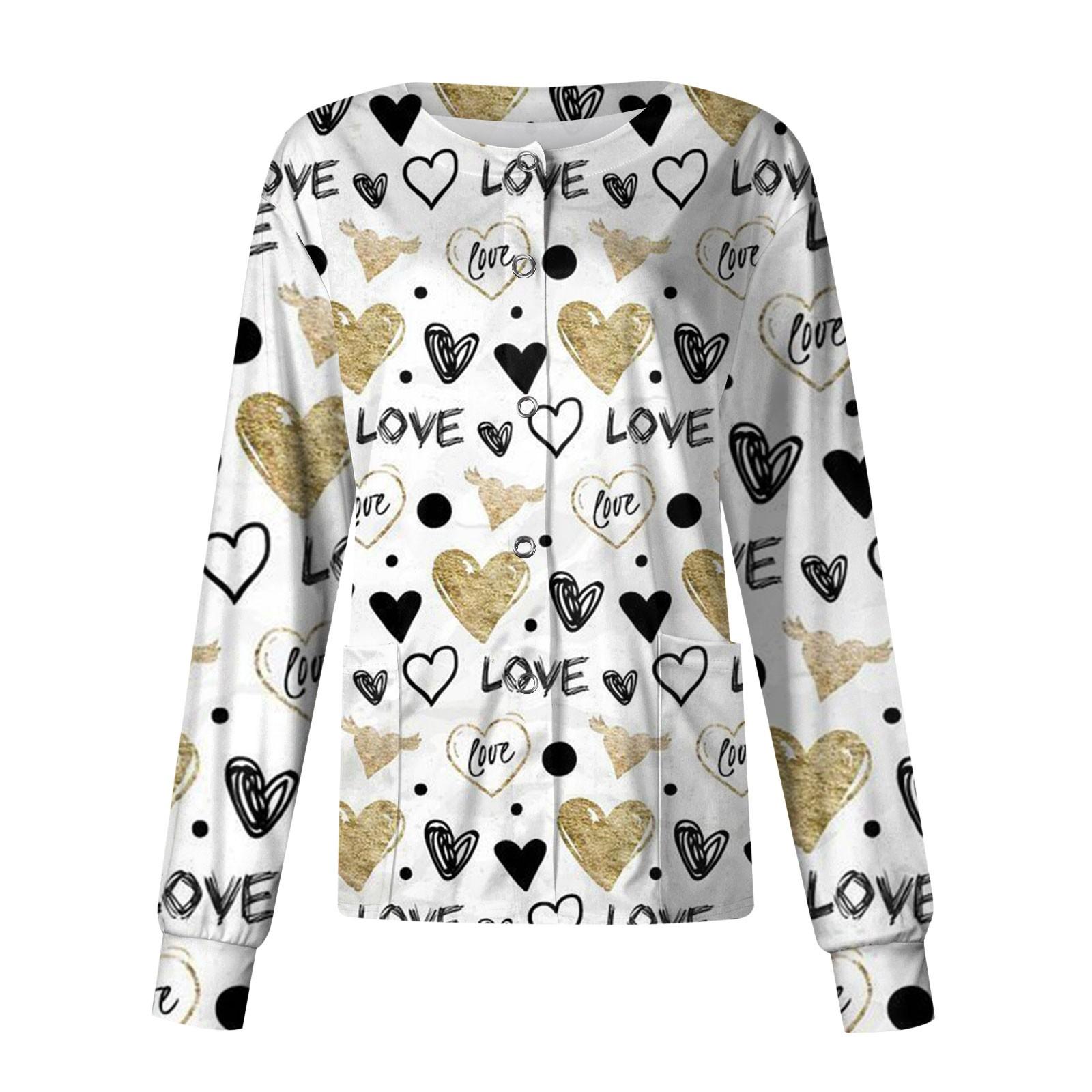 Женский повседневный однобортный однобортный костюм с длинными рукавами и принтом на День — фото 7