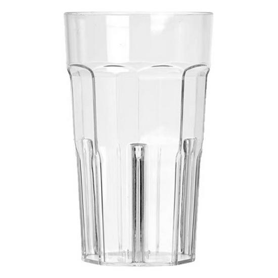 Unbreakable Acrylic Stackable Cups – High Temp Resistant & Imitation Glass for Tea, Juice, Cold Drinks & Beer
