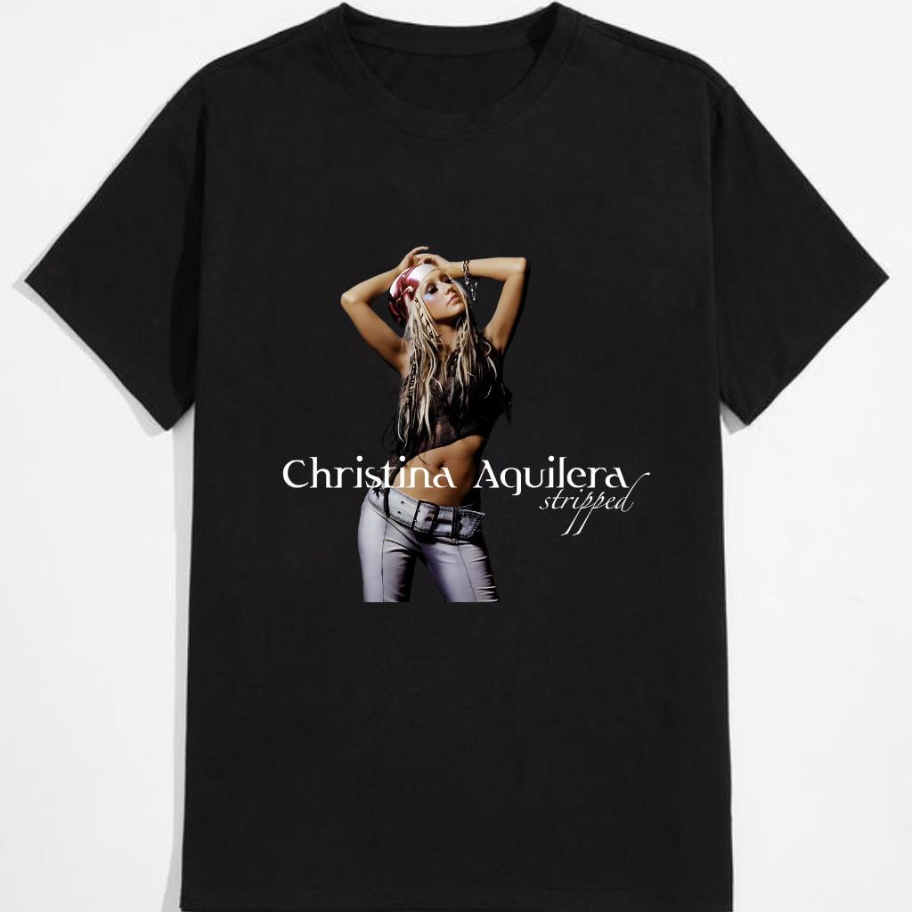 Christina Aguilera Graphic Cotton T-Shirt Unisex Tee Sizes S–5XL L