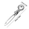 Cookie Scoops For Baking Ice Cream Scoop Comfortable Handle Cookie Dough Scoop Non-slip Grip Ice Cream Scooper Trigger Release