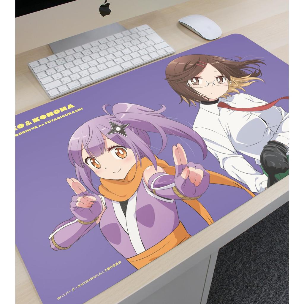 Anime and Kusagakure Satoko Koga Konoha Desk Mat "Ninja Hitman's Two-person Life" & Multi-purpose