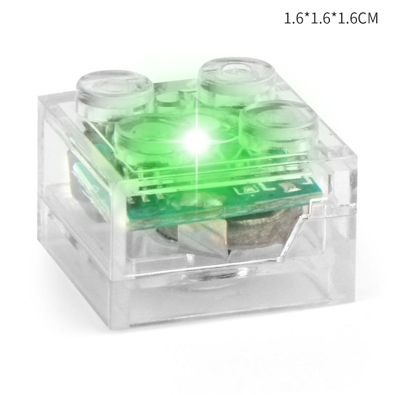 Creative LED Remote Control Interlocking Building Blocks for Light Decoration