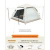 Automatic Pop-Up Camping Tent with Pad