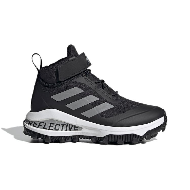 adidas Fortarun All Terrain K Slip Resistant Abrasion Resistant Mid Top Kids' Running Shoes Black Gray Kids' GZ0165