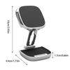 New mini magnetic Attraction Universal Instrument Panel Mobile Phone Holder Universal Magnetic Attachment Mobile Phone Holder