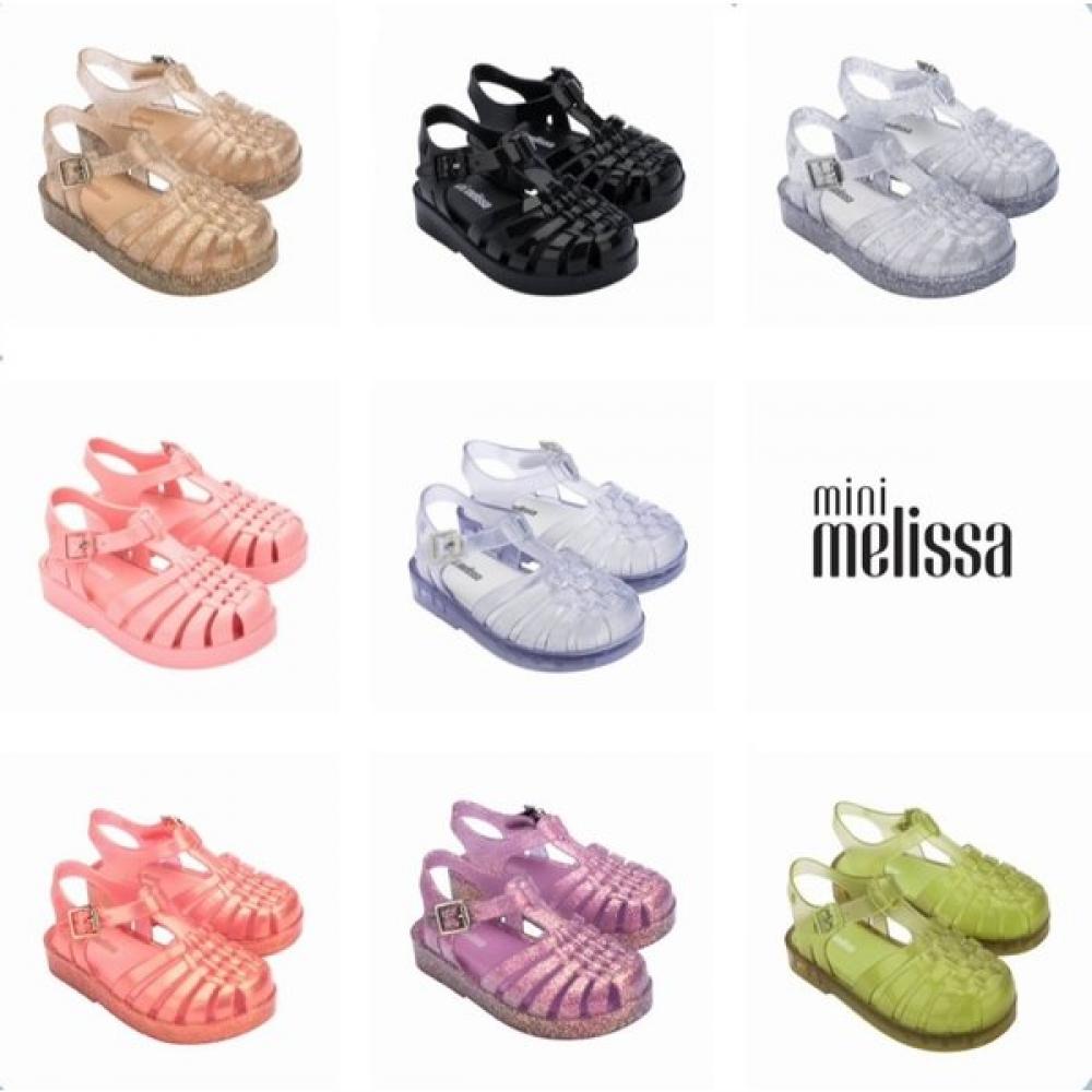 

Mini Melissa Sandal Possession Shiny Toebox 130mm 170mm P clear/140