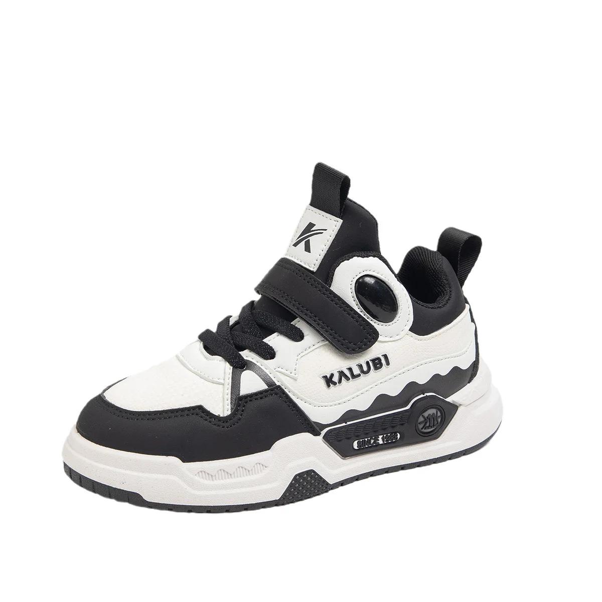 

Autumn Childrens Casual Skate Shoes New Fashion Color Block Design Boys Sports Shoes Comfortable Tenis Kids Girls Sneakers 37