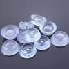 17mm 20mm Transparente Silikonpads Weiche Fußnägel Schraubfüße Klare Gummifüße Rutschfeste Pads Für Möbel Boden Schreibtischschutz