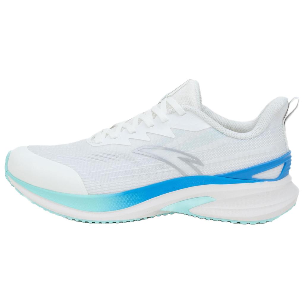 New ANTA Antelope Run 4th Generation Running Shoes Men's Low top Papyrus White, Cool Blue 112535585R-3