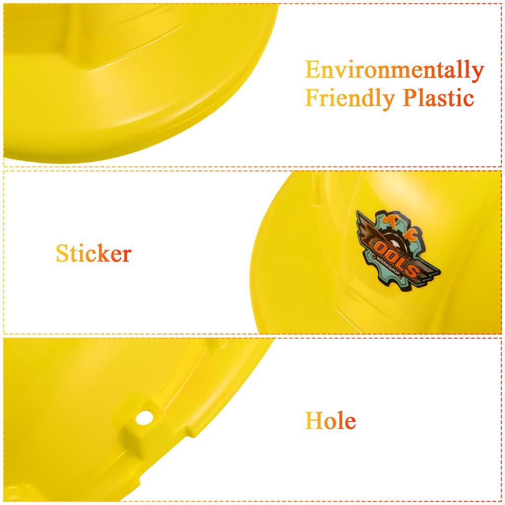 Kreativer Konstruktionshut, Party-Spielzeug für Kinder, Engineering-Hüte, Kinder, leicht