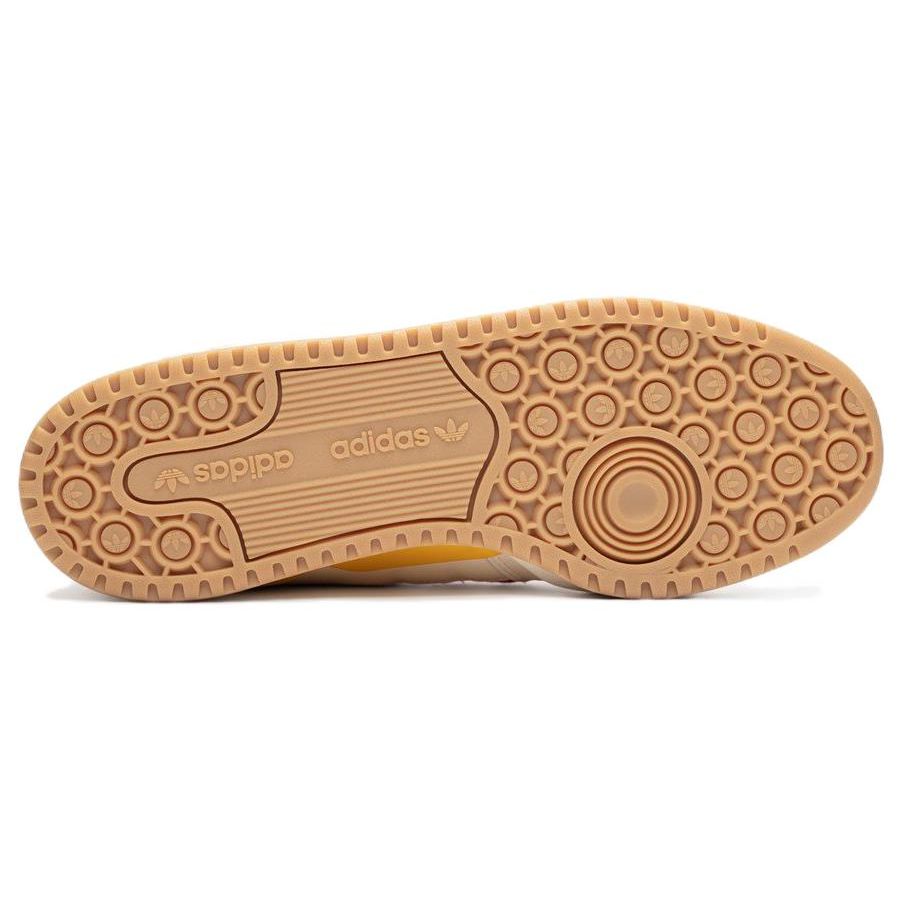 Wood Wood X Adidas Forum Low Off White Altered Amber Unisex Sneakers Cream Yellow H06448