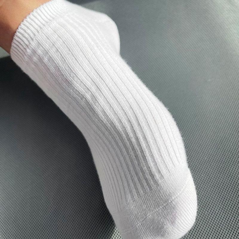 5 Pairs/Pack Unsex Ankle Socks Cotton Invisible Sweat-absorbing Low Tube Boat Socks for Women Men