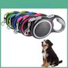 Premium Quality Automatic Dog Leash With Soft Nylon Tape And Stylish Colors For Comfortable Daily Walks