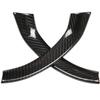2Pcs Carbon Fiber Steering Wheel Decoration Strip Frame Trim for Alfa Romeo Giulia 17 18